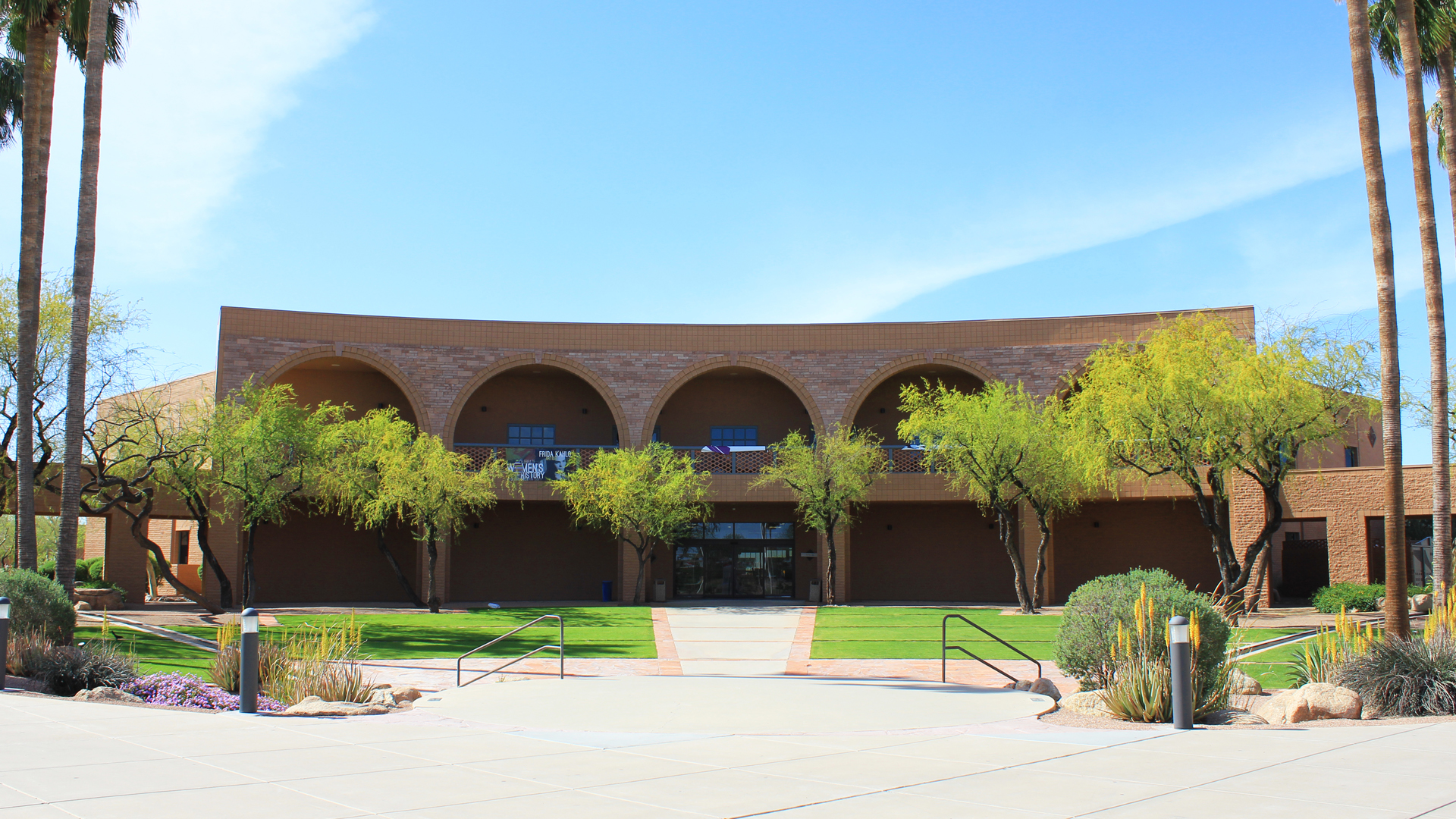 Ceremonial Plaza - outside Estrella Hall
