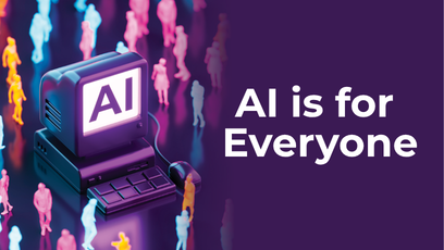 A television with the word "Ai" on it.