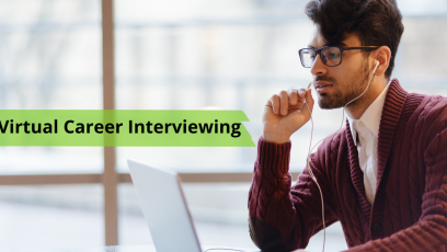 An Interviewee siting down for interview.
