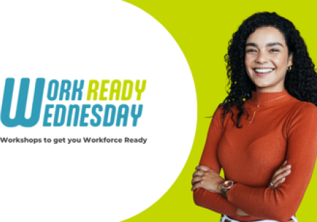 Young woman smiling in professional attire