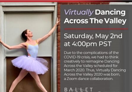 Ballerina Dancing Outside.