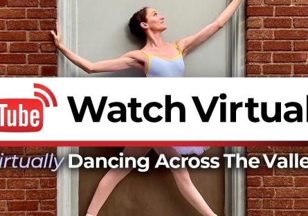 Ballerina Dancing Outside.