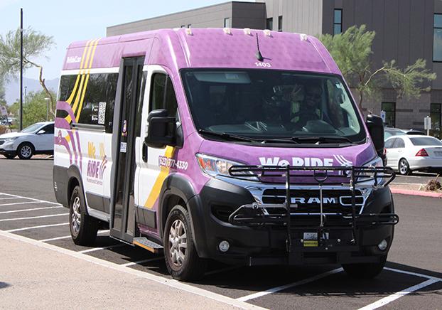 We Ride Shuttle on EMMC campus.